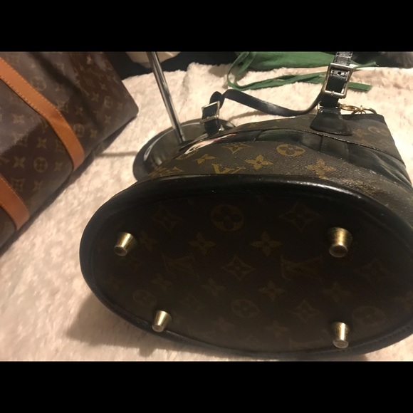 💯AUTH LOUIS VUITTON Bucket pm French company USA - Picture 8 of 8